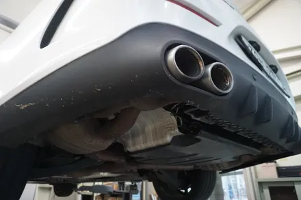 벤츠 CLS53AMG 배기 튜닝 중후하고 고급스러운 버블 팝콘 배기음 완성하였습니다. / 서울 동작구