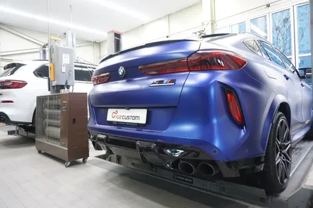 BMW X6 M 컴페티션 페이스리프트 8기통 확실한 배기음 완성하였습니다. / 서울 동작구