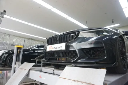 BMW F90 M5 배기 튜닝 브릴란테 가변 배기 시스템 장착 구조변경X / 서울 동작구