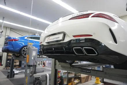 벤츠 GT63S AMG 배기 튜닝 제대로된 V8 호랑이 배기음 완성! / 서울 동작구
