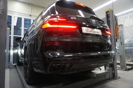 BMW X7 M60i 8기통 웅장한 배기음 확실하게 완성하는 배기 튜닝 완료하였습니다! / 서울 동작구