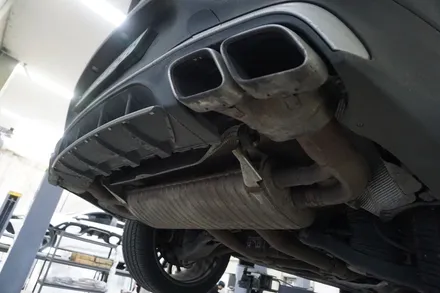 벤츠 GLC63 S AMG 배기 튜닝 표호하는 호랑이 한마리 배기음 완성하였습니다. / 서울 동작구