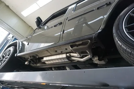벤츠 W464 G63AMG , 명품 배기 아크라포빅 배기 튜닝 시공! / 서울 동작구