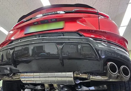 람보르기니 우루스 퍼포만테 아크라포빅 배기음 증폭! 가변 모듈 작업기 / 서울 동작