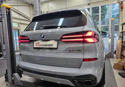 BMW X5 M60i 배기음 튜닝 중통 모듈 작업으로 8기통 배기음 맛! 제대로 완성하였습니다. / 서울 동작