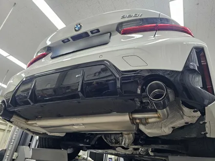 BMW 320i 배기 튜닝 브릴란테 가변 배기 작업 진행하였습니다. / 서울 동작