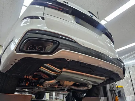 BMW X7 M40i 배기튜닝 구조변경 필요 없는 브릴란테 가변 배기 작업 진행하였습니다. / 서울 동작