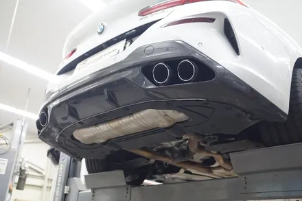 BMW M850i 배기 튜닝 중통, 엔드, 보펜모듈, 카본 머플러 팁까지! / 서울 동작
