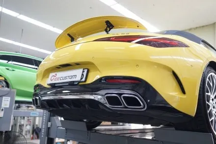 SL 63 AMG - V8 사운드 완벽 업그레이드, 중통 모듈 작업기 / 서울 동작