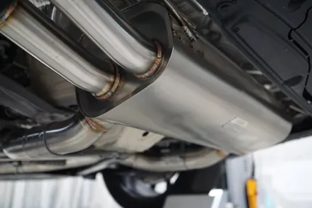 BMW X7 M60i 배기 튜닝, 브릴란테 가변 배기＆미드 파이프 작업 / 서울 동작