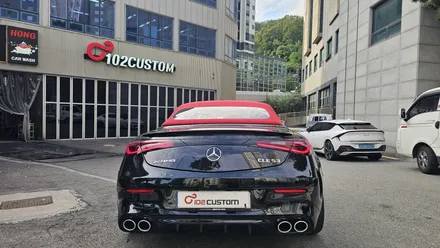 벤츠 CLE53AMG 카브리올레 풀배기 튜닝으로 확실한 AMG 사운드 세팅하였습니다. / 서울 동작