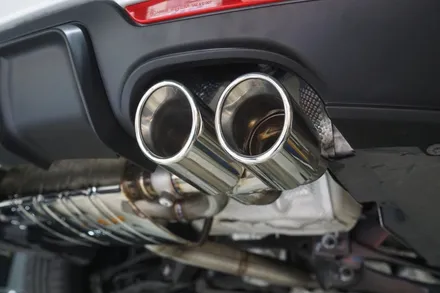 BMW F32 420i 변화와 품격의 완성 배기튜닝 리어 퍼포먼스 디퓨져 이식 ＆ 온오프 가능한 가변시스템 커스텀 중통 앤드 머플러 팁 장착 / 서울 동작