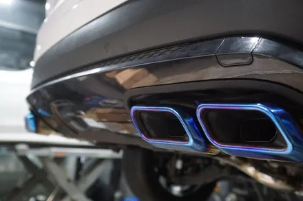 현대 팰리세이드 역대급 가변 배기 튜닝 ＆ 티탄 블루 사각 머플러 팁 완성! / 서울 동작
