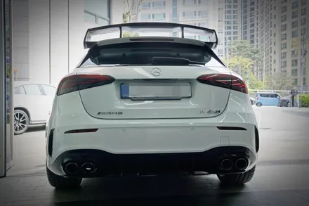 벤츠 신형 A45AMG 와...팝콘이... 와 완벽하다....! / 서울 동작