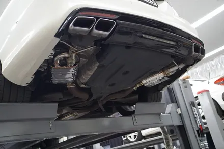벤츠 W222 S63AMG 배기 튜닝 온/오프 가능한 가변 시스템 적용 / 서울 동작