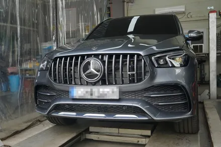 벤츠 GLE53AMG 배기 튜닝 중통 작업으로 끄읕! / 서울 동작