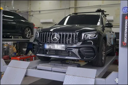 벤츠 GLB35AMG, 중통 교체 작업으로 사운드 업그레이드하기 / 서울 동작