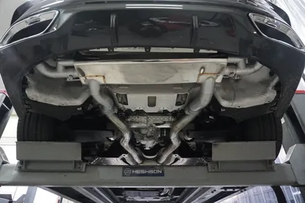 BMW 840i 가장 우렁차게! 배기음을 키웠습니다! 커스텀 중통 엔드 작업기 / 서울 동작
