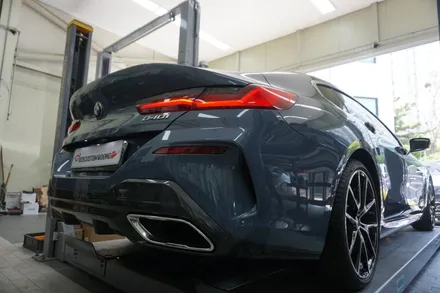 BMW 840i 그란 쿠페 배기 튜닝 적당한 배기음으로 완성하기 20% 증폭 튜닝 / 서울 동작