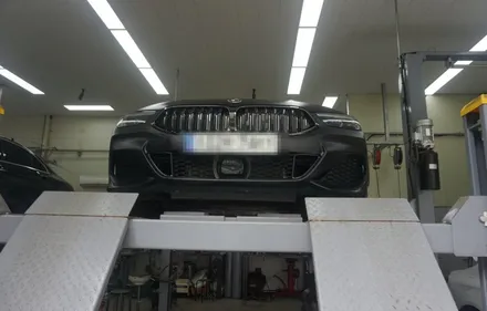 BMW 840i 배기 튜닝 스포티한 배기음 연출을 위해 필수죠! 20% 배기음 상승 중통 작업기 / 서울 동작