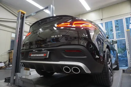 벤츠 GLE53AMG쿠페 배기 튜닝 AMG 배기음을 최대치로 꺼냈습니다! / 서울 동작