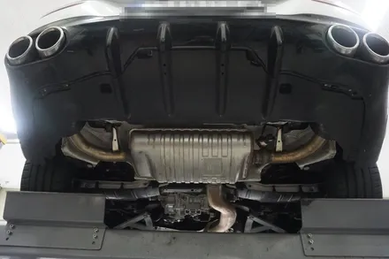벤츠 CLA45 S AMG 배기 튜닝 가장 강력하고 멋스럽게! 중통 엔드 사운드 증폭 / 서울 동작