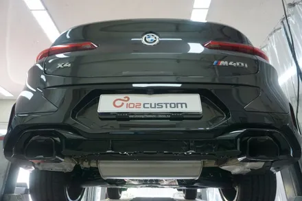 BMW X4 M40i 배기 튜닝, M40i의 자신감의 표현! 스포티한 배기 사운드로 완성하였습니다. / 서울 동작