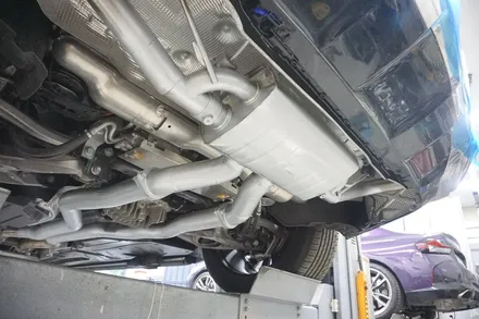 벤츠 GLS600 마이바흐 럭셔리 명품 배기음 입히기 가변 배기 튜닝 진행하였습니다. / 서울 동작구