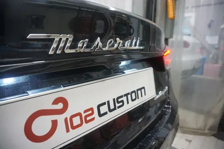 마세라티 콰트로포르테 GTS 배기 튜닝 30% 사운드 증폭, 리모컨 컨트롤러 작업 / 서울 동작구