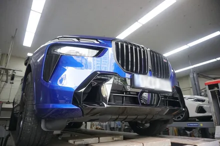 BMW X7 M60i  V8 시그니처 배기 튜닝 세팅! 중통, 모듈 작업 진행하였습니다. / 서울 동작구