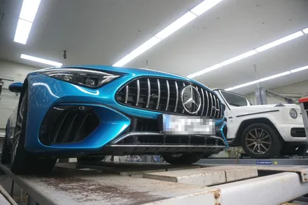 신형 벤츠 SL63AMG 로드스터 배기 튜닝 호랑이 배기음 완성하기! / 서울 동작구