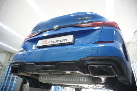 BMW M235i 배기 튜닝 스포츠한 배기음 제대로 완성하였습니다. / 서울 동작구