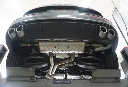 아우디 SQ5 배기 튜닝 스포티한 배기음을 원하신다면 이 작업이면 됩니다! / 서울 동작구