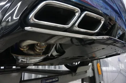 벤츠 W222 S63AMG 카브리올레 천둥 호랑이 AMG 배기음 완성하였습니다. / 서울 동작구