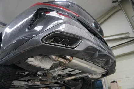 BMW M850i 진리의 V8 배기 튜닝 구조변경X 브릴란테 가변 배기 / 서울 동작구