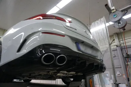 벤츠 CLA45 S AMG 스포티한 배기음 완성! 중통, 엔드 가변 배기 튜닝 진행하였습니다. / 서울 동작구