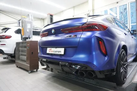 BMW X6 M 컴페티션 페이스리프트 8기통 확실한 배기음 완성하였습니다. / 서울 동작구