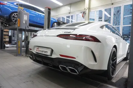 벤츠 GT63S AMG 배기 튜닝 제대로된 V8 호랑이 배기음 완성! / 서울 동작구