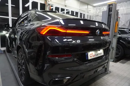 BMW X6 40i LCI 배기 튜닝 구조변경X 브릴란테 가변 배기 적용하였습니다. / 서울 동작구