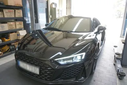 아우디 R8 배기음 튜닝 모듈 작업으로 사운드 증폭! 퍼포먼스 배기 사운드 완성하였습니다. / 서울 동작구