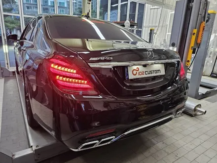 벤츠 S63AMG 페이스리프트 배기 튜닝 호랑이 배기음 찢었습니다. / 서울 동작
