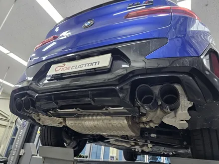 BMW X4 M 컴페티션 배기 튜닝 살벌한 팝콘 중통 모듈 작업기! / 서울 동작