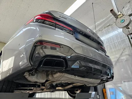 BMW M550i 배기 튜닝 중통 보펜 모듈 작업으로 V8 살벌한 배기음 완성하였습니다. / 서울 동작