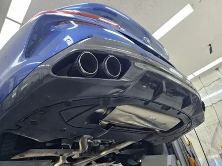 BMW M850i 배기 튜닝, 브릴란테 가변 배기 카본 듀얼 머플러 팁 장착 / 서울 동작