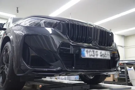BMW X1 M35i 배기 튜닝, 중통 엔드 개조 작업으로 스포티한 팝콘 사운드 완성! / 서울 동작