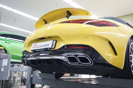 SL 63 AMG - V8 사운드 완벽 업그레이드, 중통 모듈 작업기 / 서울 동작