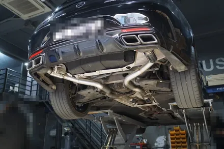벤츠 W222 S63AMG 쿠페 배기튜닝 세련된 웅장함, 진정한 AMG 사운드 입니다! / 서울 동작