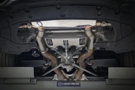 BMW G12 760li 배기 튜닝 12기통의 위엄! 온/오프 가능한 가변배기 작업 / 서울 동작