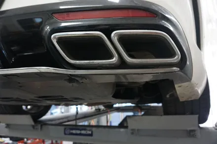 벤츠 S63AMG 쿠페 페이스리프트 배기음 튜닝 말이 필요 없는 갓 천둥 배기음....! / 서울 동작
