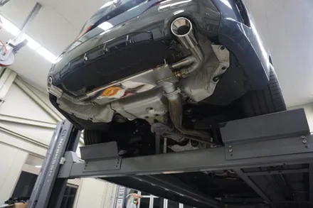 BMW G22 420i 컨버터블 배기 튜닝 온/오프 가능한 가변 배기 시스템 적용! / 서울 동작